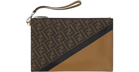 pochette fendi shop online|fendi pouch men's.